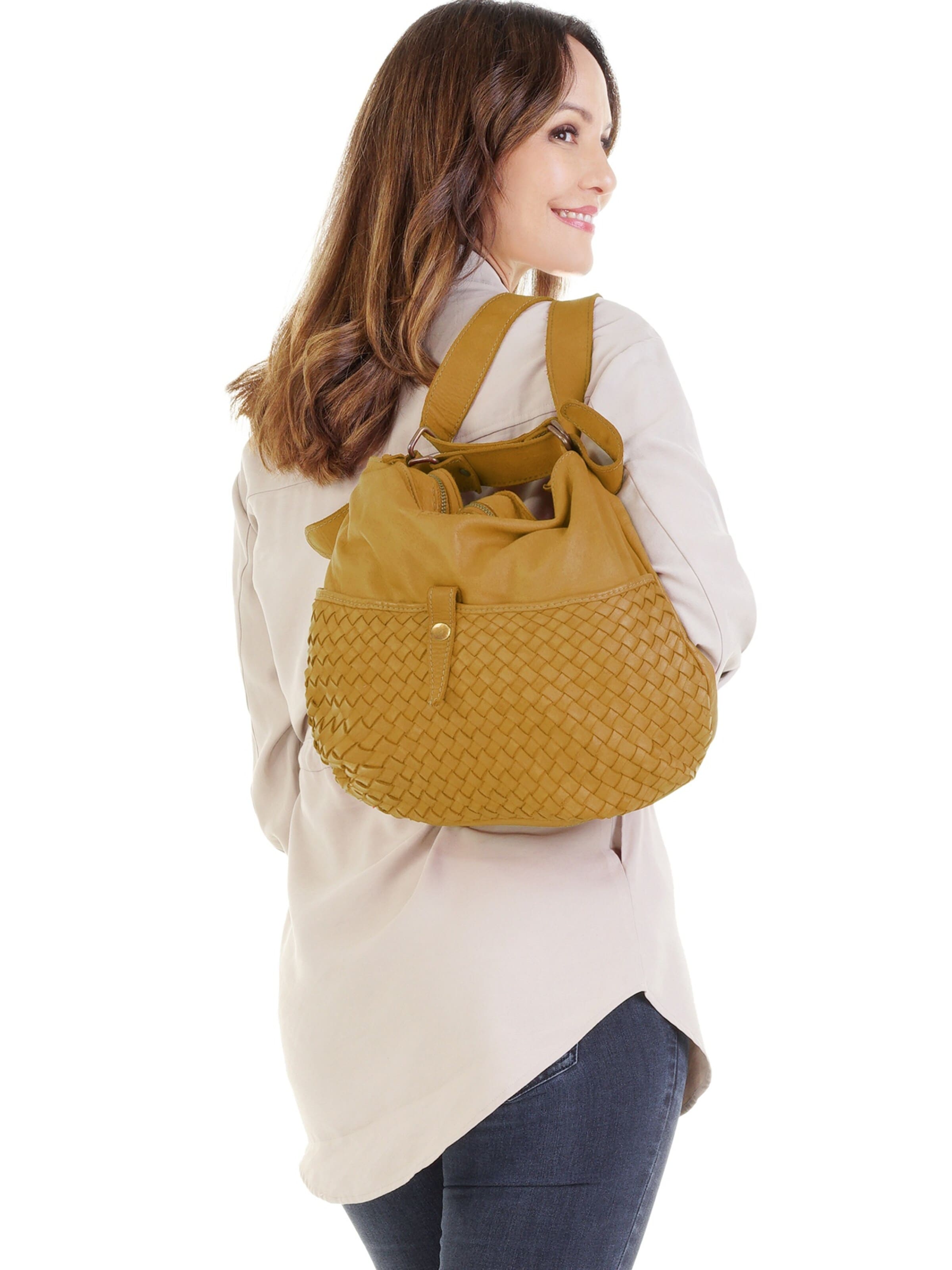 Samantha Look - Shopper en amarillo