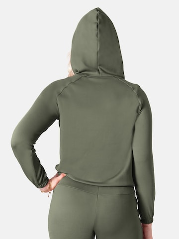 LEAFLETIC Sweatshirt 'Leafletic Women's Cropped Hoodie' in Green