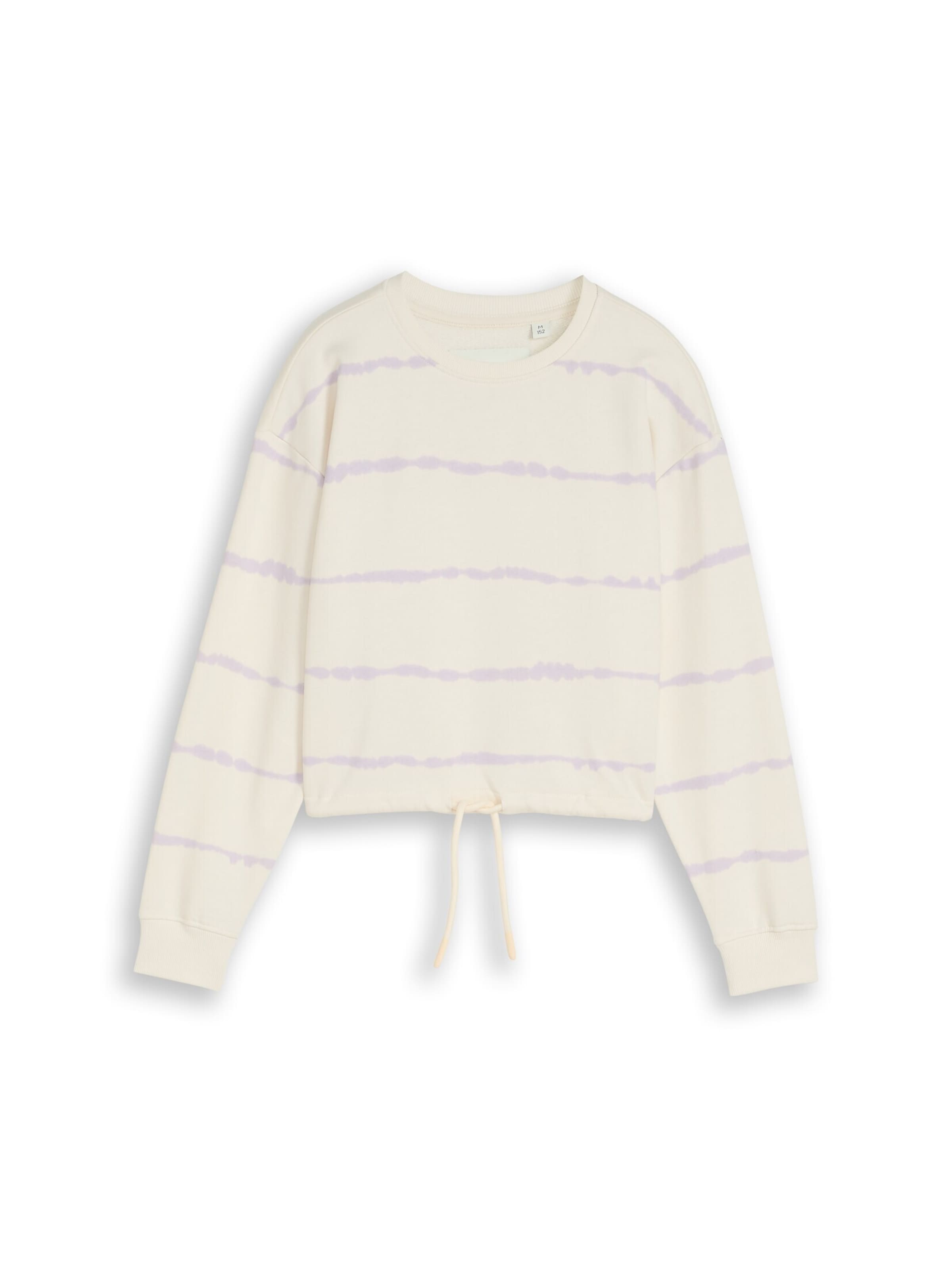 TOM TAILOR Sweatshirt in Beige: voorkant