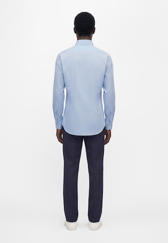 Slim fit Camicia 'DOBBY' di Michael Kors in blu