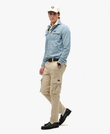 Regular Pantalon cargo 'Core' Superdry en beige