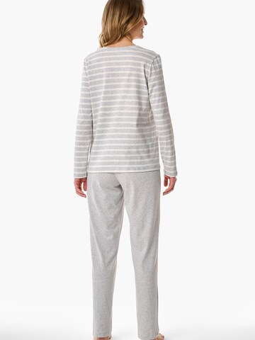 SCHIESSER - Pijama ' Casual Essentials ' en gris