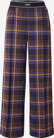 Monki Loosefit Hose in Blau: Vorderseite