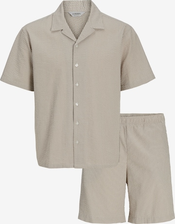 Survêtement 'JREBHAVEN' JJ Rebel en marron : devant