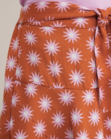 WE Fashion Юбка в Коричневый