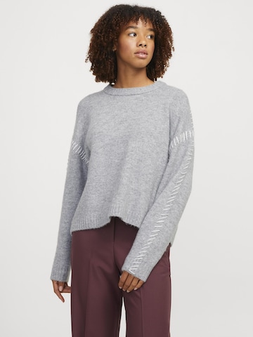 JJXX Pullover 'ITZEL' in Grau: Vorderseite