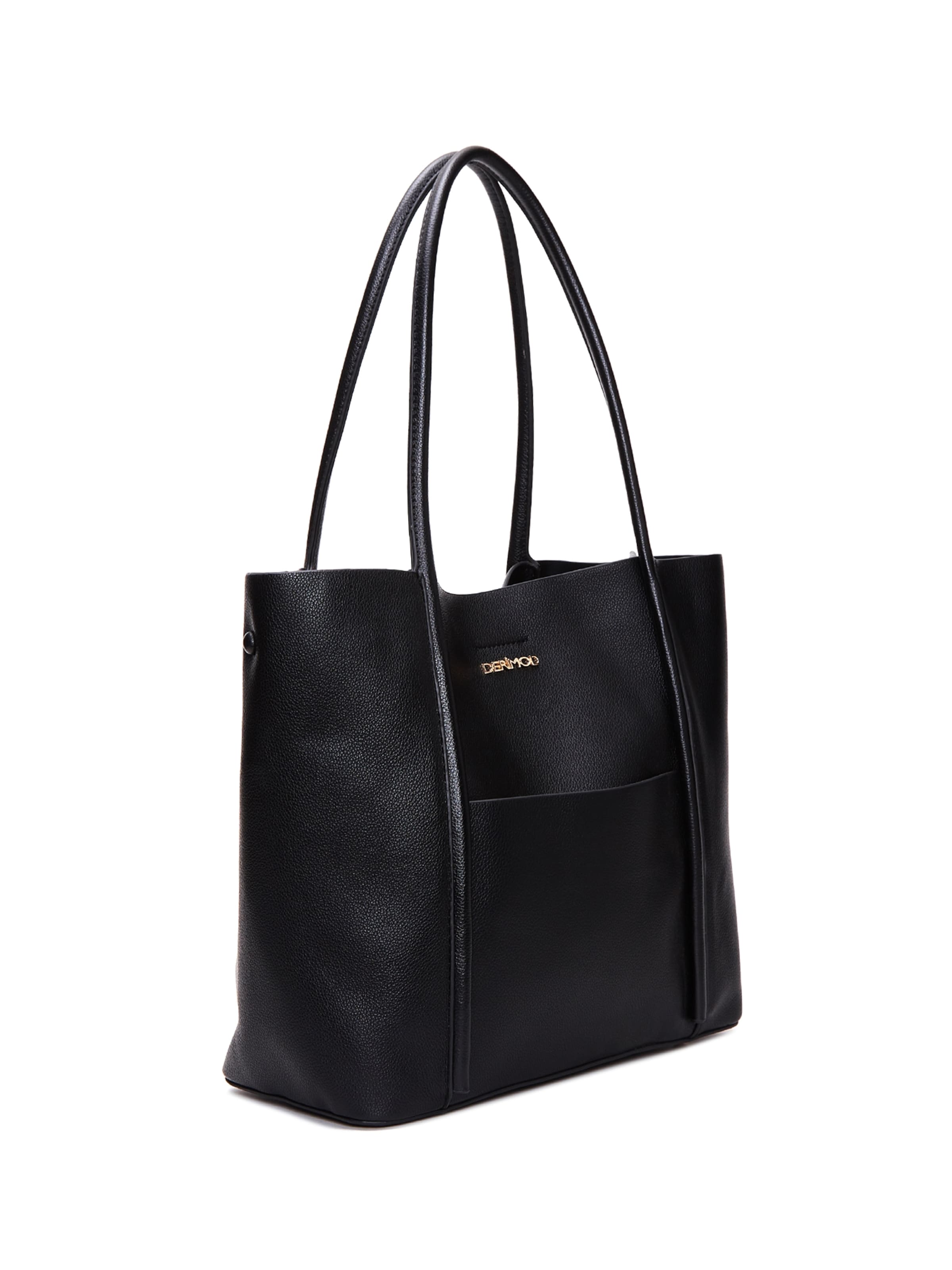 Derimod Schultertasche in Schwarz