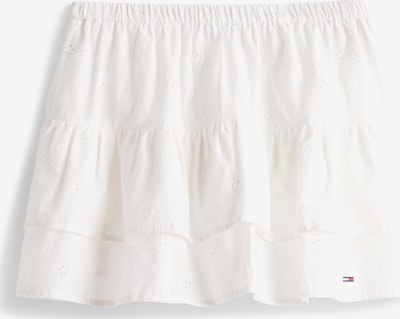 Sijonas iš Tommy Jeans, spalva – balta, Prekių apžvalga