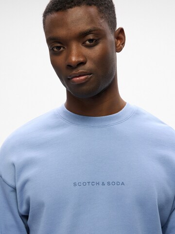 SCOTCH & SODA Mikina 'Seasonal Core' – modrá