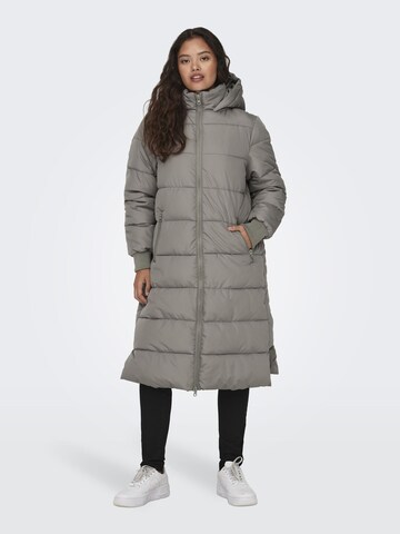 Manteau d’hiver 'Viskas' JDY en gris : devant