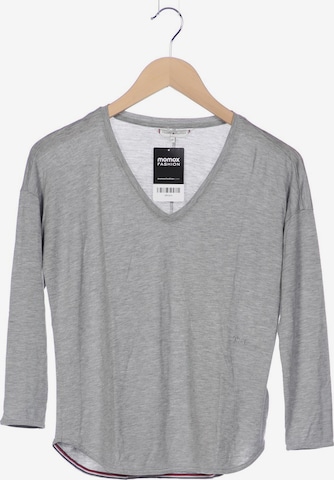 TOMMY HILFIGER Langarmshirt XS in Grau: predná strana