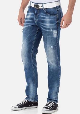 CIPO & BAXX Slimfit Jeans in Blau