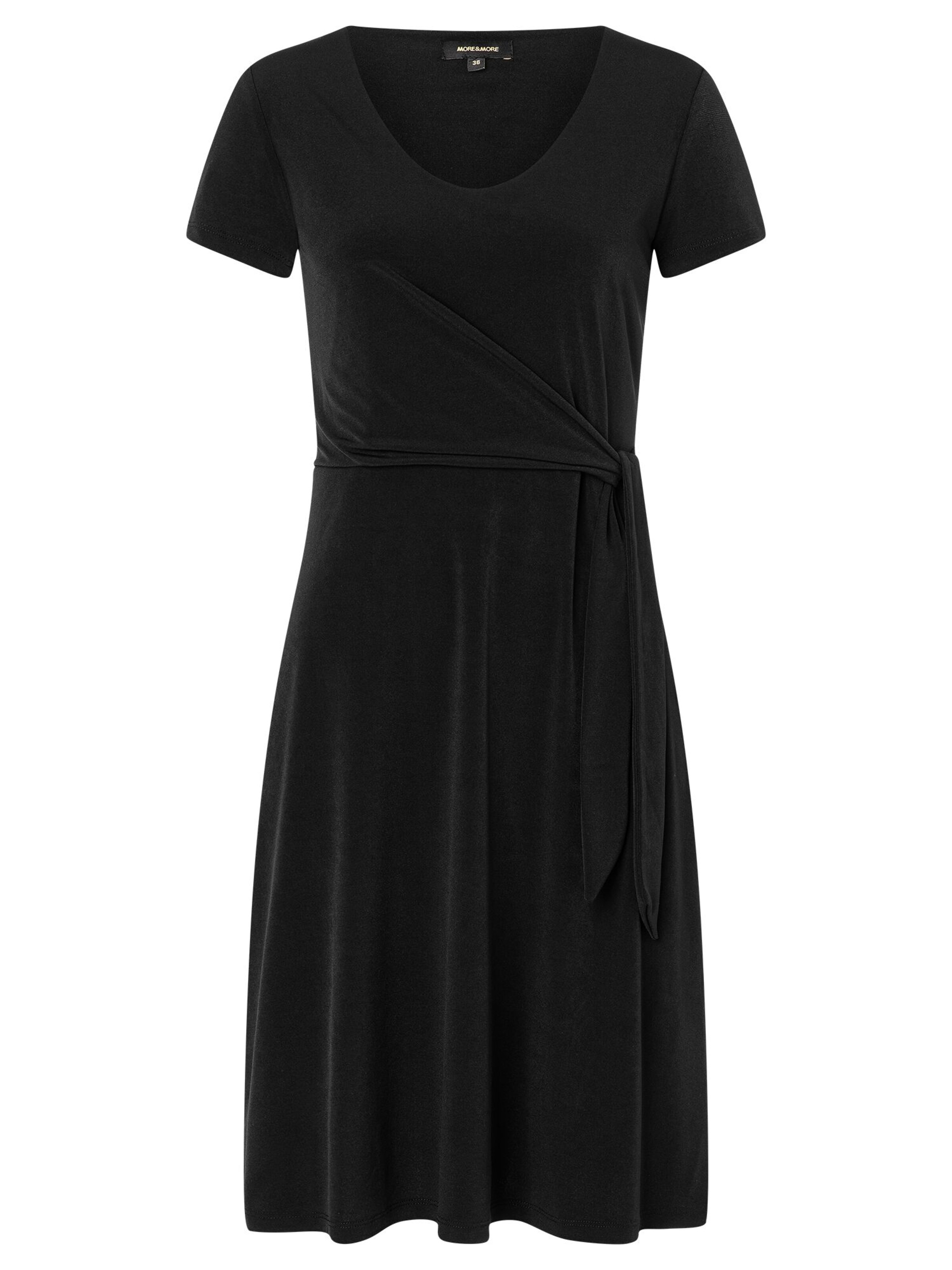 MORE & MORE Kleid in Schwarz: Vorderseite