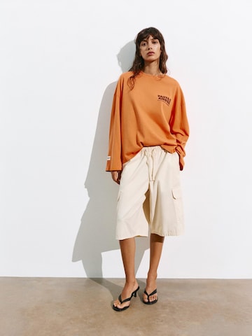 Pull&Bear Majica | oranžna barva