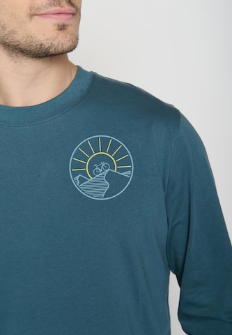 GREENBOMB Shirt 'Bike Adventure' in Green