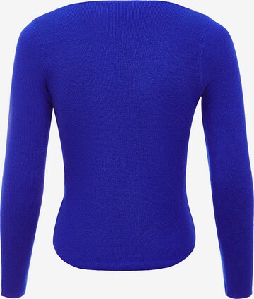 leo selection Pullover in Blau