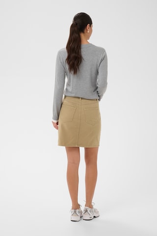 Kaffe Spódnica 'KABrynn Twill' w kolorze brązowy