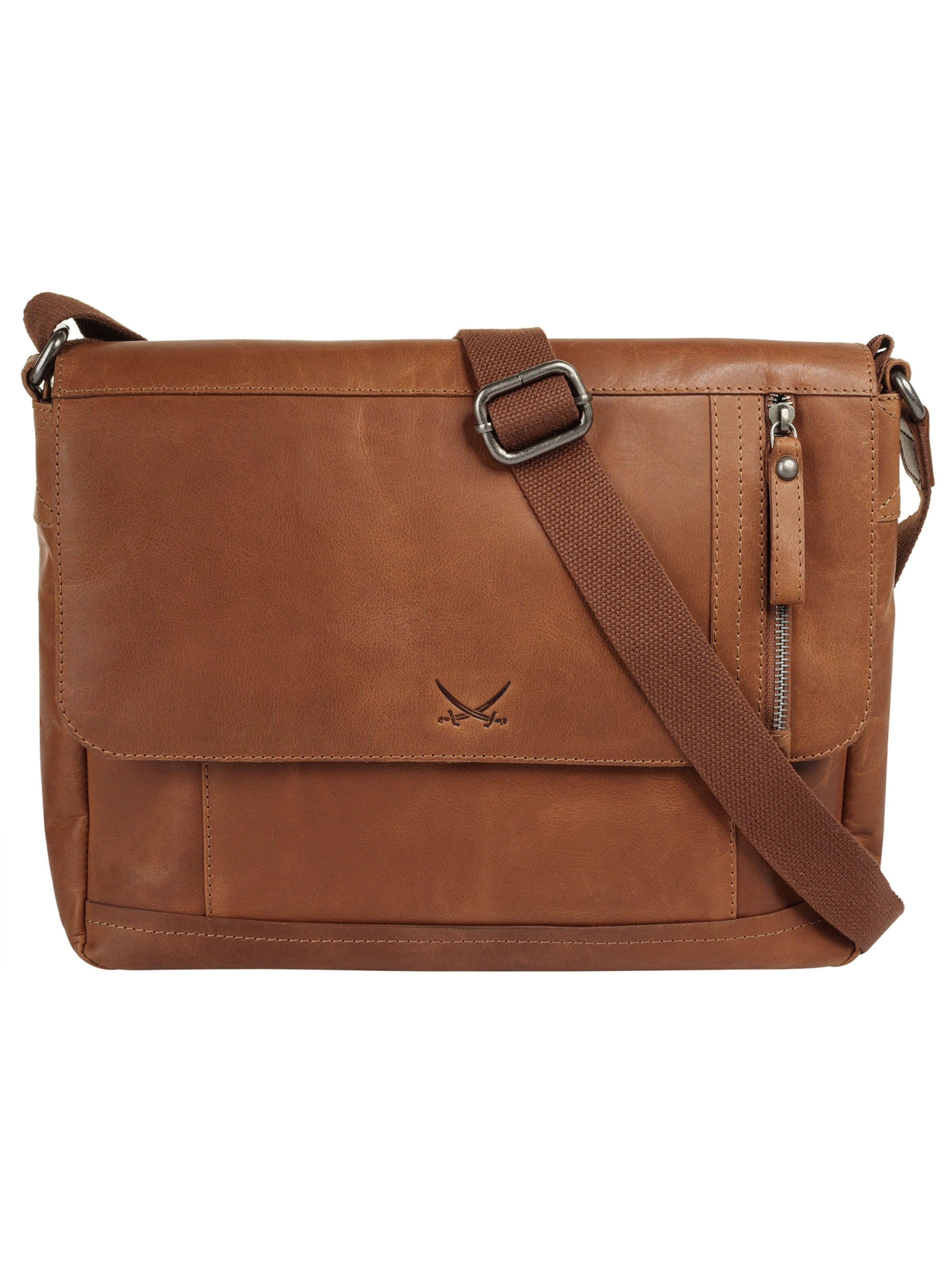 Messenger SANSIBAR en marron : devant
