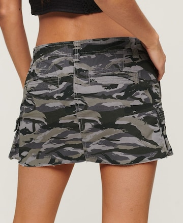 Superdry Skirt 'Utility Parachute' in Grey