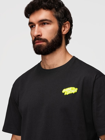 Ombre Shirt in Zwart