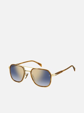 Lunettes de soleil David Beckham en marron
