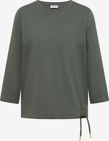 T-shirt CECIL en vert : devant