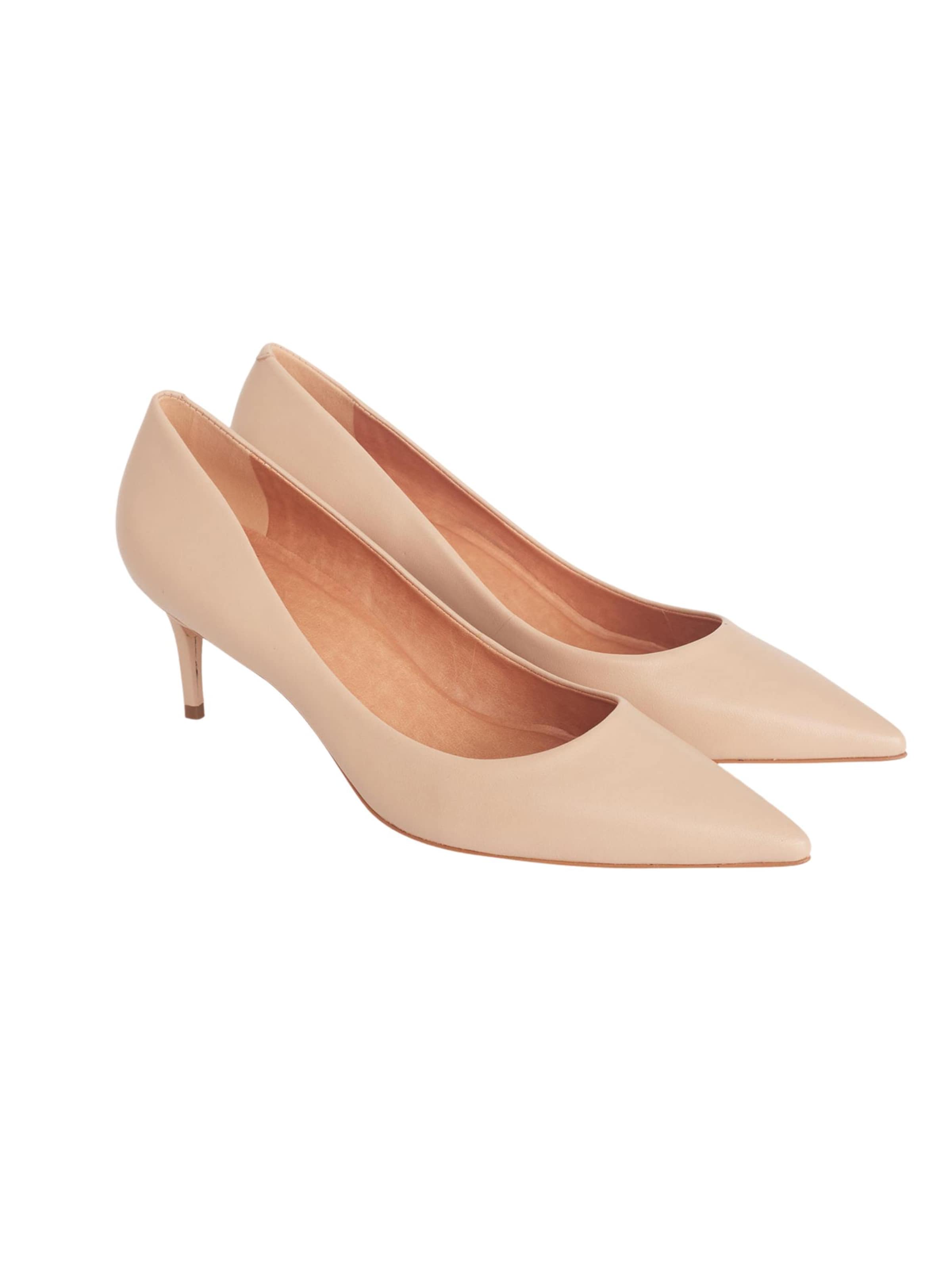 Mangara Atelier Pumps 'Escarpins Mangara Tenate en cuir beige' in Beige
