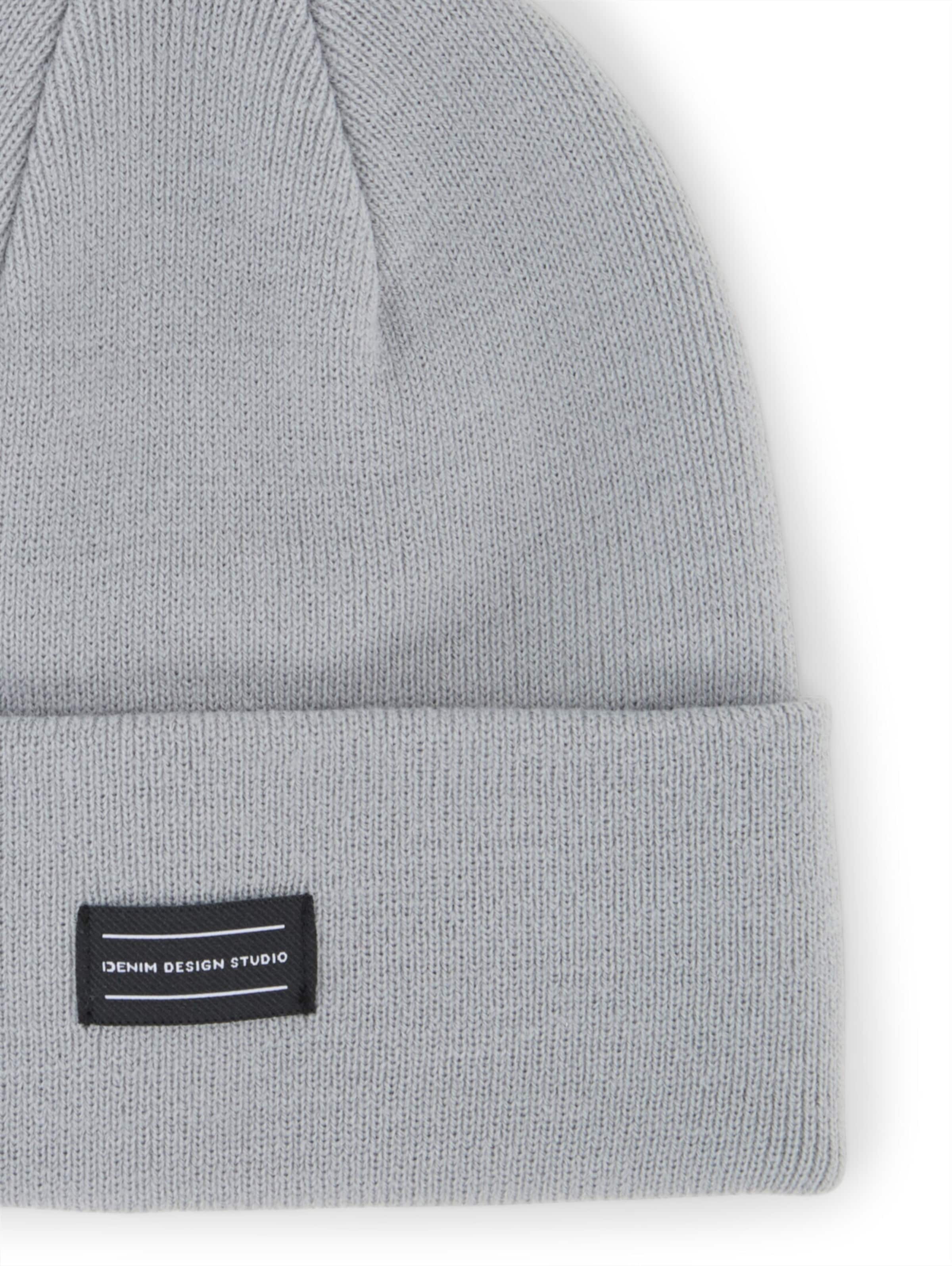 TOM TAILOR DENIM Mütze in Grau