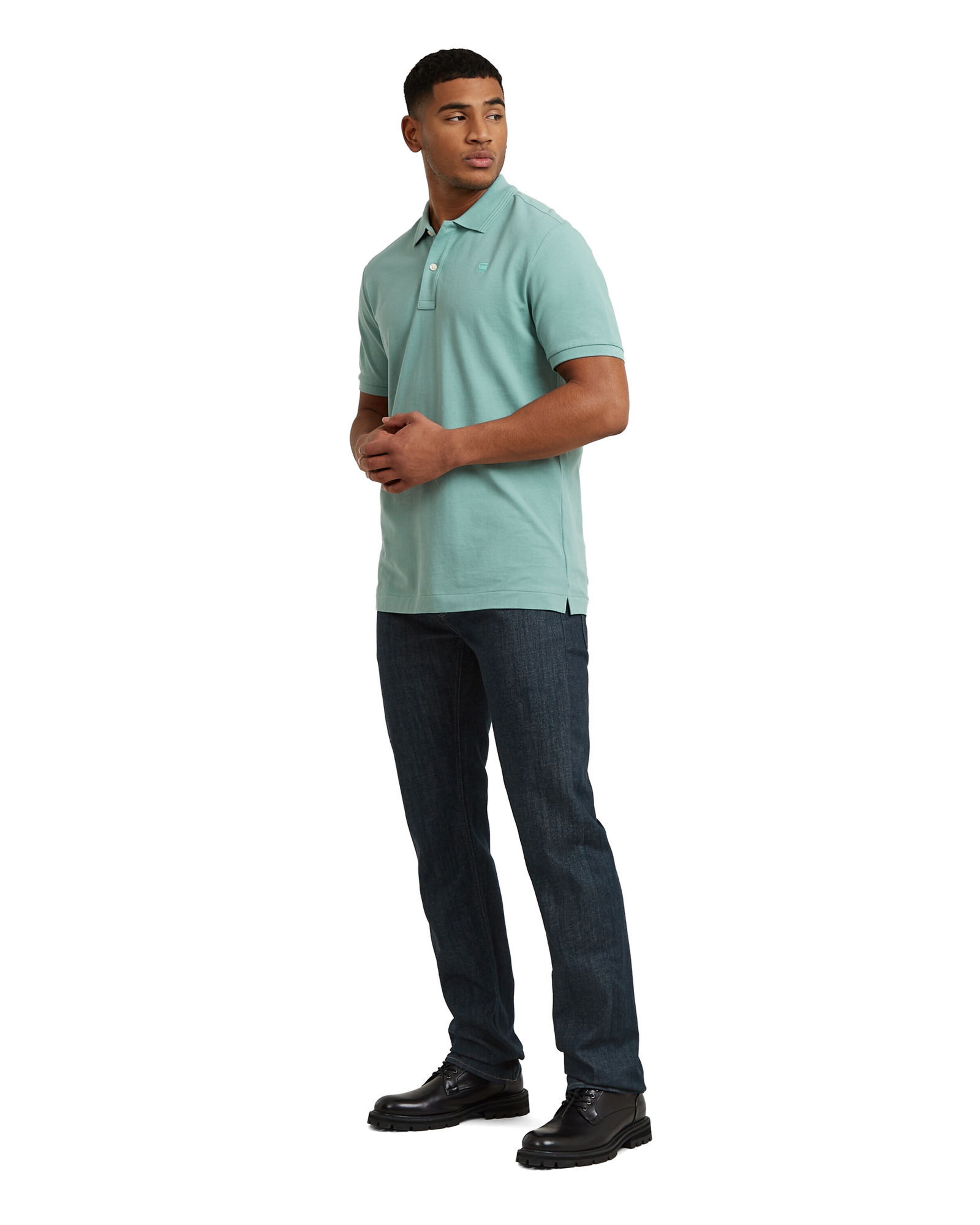 G-STAR Shirt ' Dunda Slim Polo' in Blauw