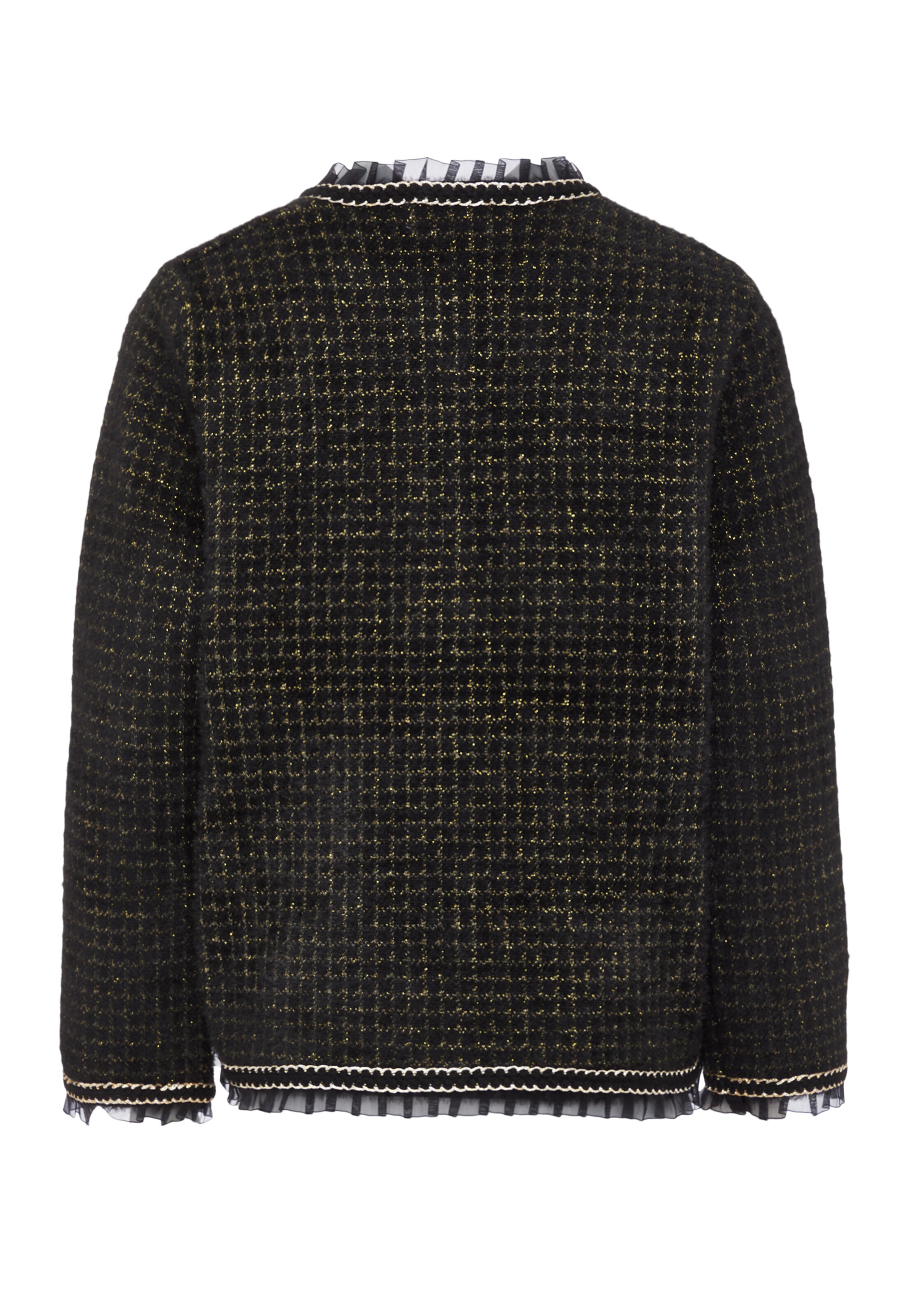 ZITHA - Casaco de malha em preto