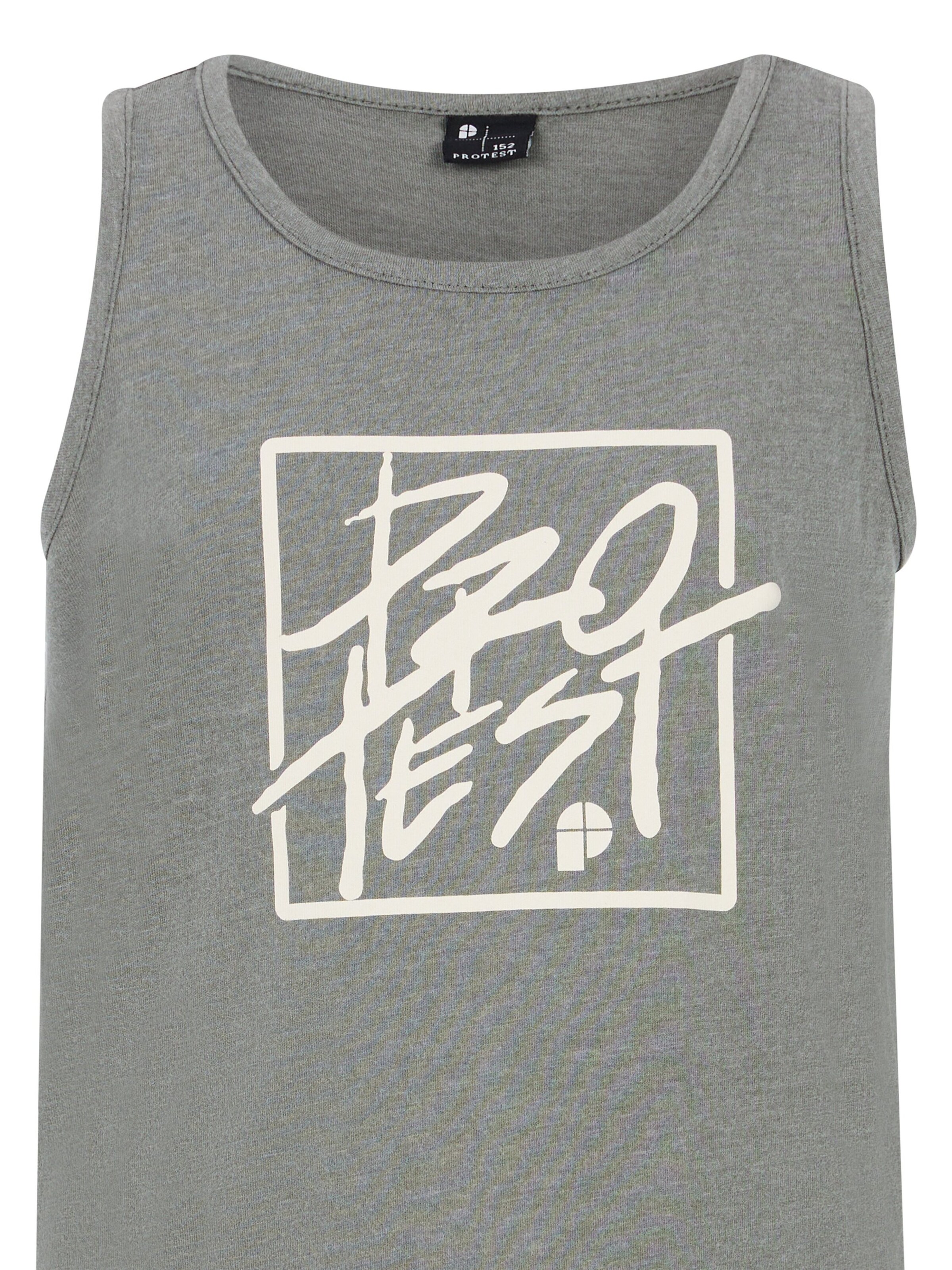 PROTEST Shirt 'PRTJordy JR'‌‌‌‌‌‌‌‌‌ in Grau
