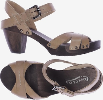 SOFTCLOX Sandalen 38 in Beige: predná strana