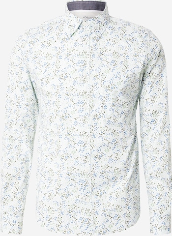 Camicia di s.Oliver in bianco: frontale