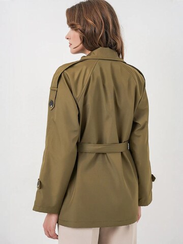 Manteau mi-saison 'Trenchcoats' Bigdart en vert