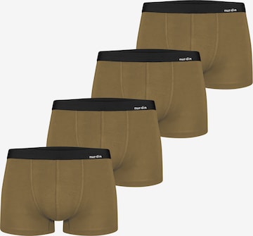 Nur Die Boxershorts ' Boxer Bambus ' in Bruin: voorkant