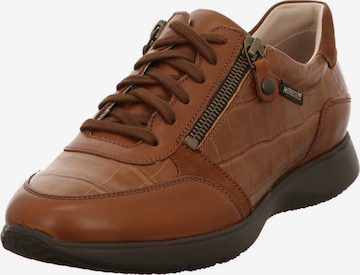 MEPHISTO Lace-Up Shoes in Brown: front