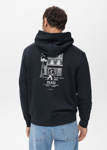 MANGO MAN Sweatshirt 'Paris' in Blue