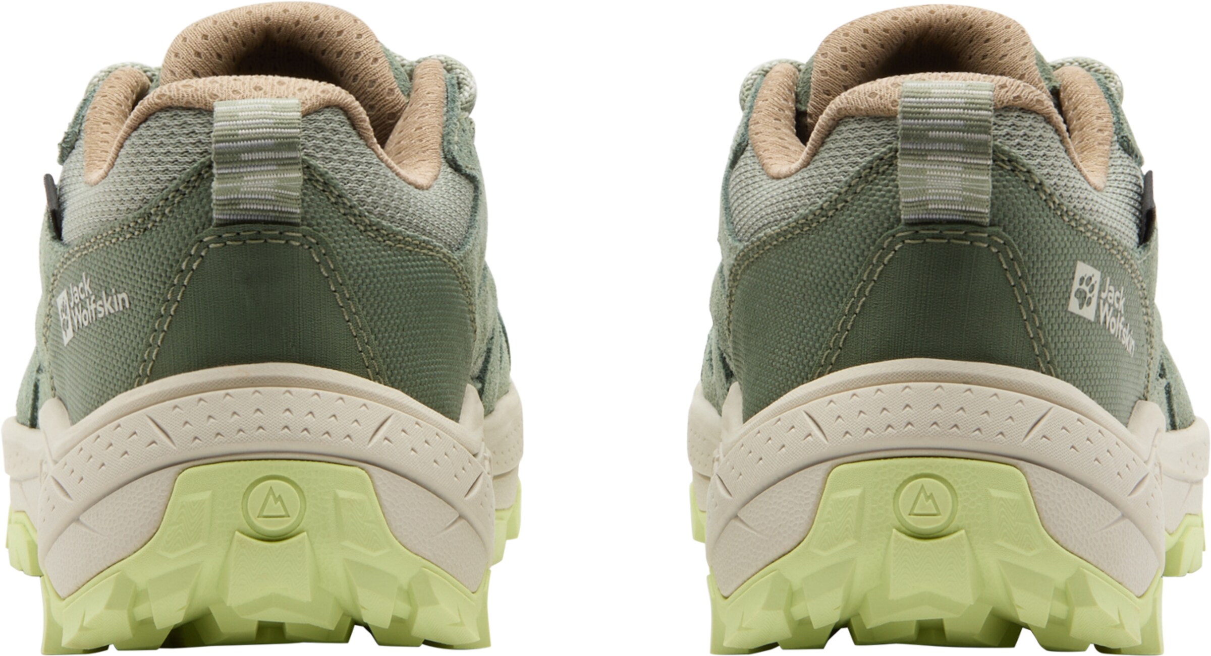 JACK WOLFSKIN Flats 'VOJO TOUR' in Green