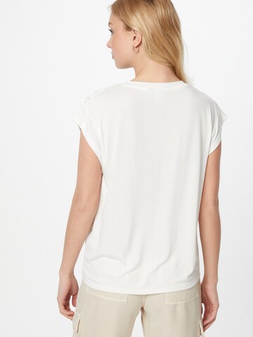ICHI T-shirt i beige