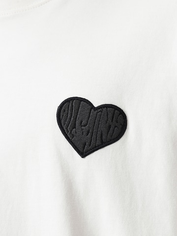 AllSaints - Camisa 'LOVER' em branco