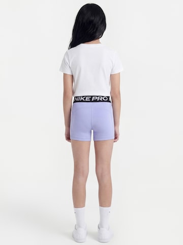 NIKE - Skinny Pantalón deportivo 'Pro' en lila