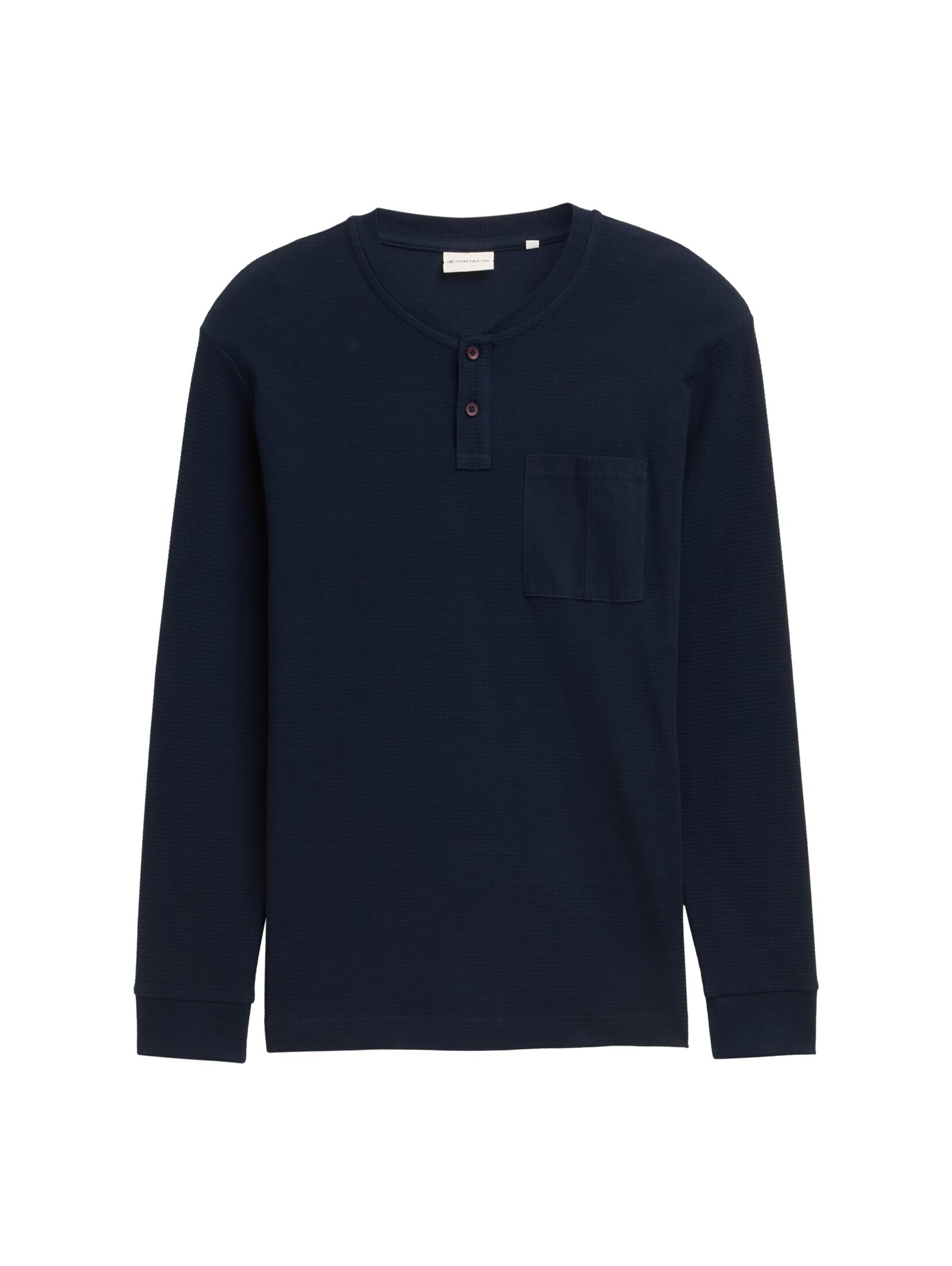 T-Shirt TOM TAILOR en bleu : devant