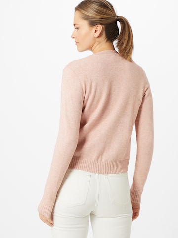 VILA Knit Cardigan 'Ril' in Pink