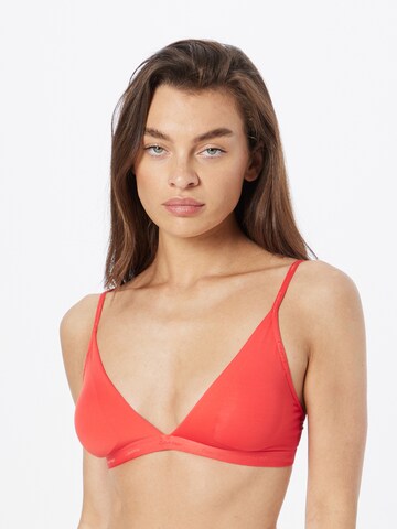 Calvin Klein Underwear Triangle Bra in Orange