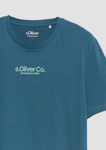 s.Oliver Μπλουζάκι σε μπλε