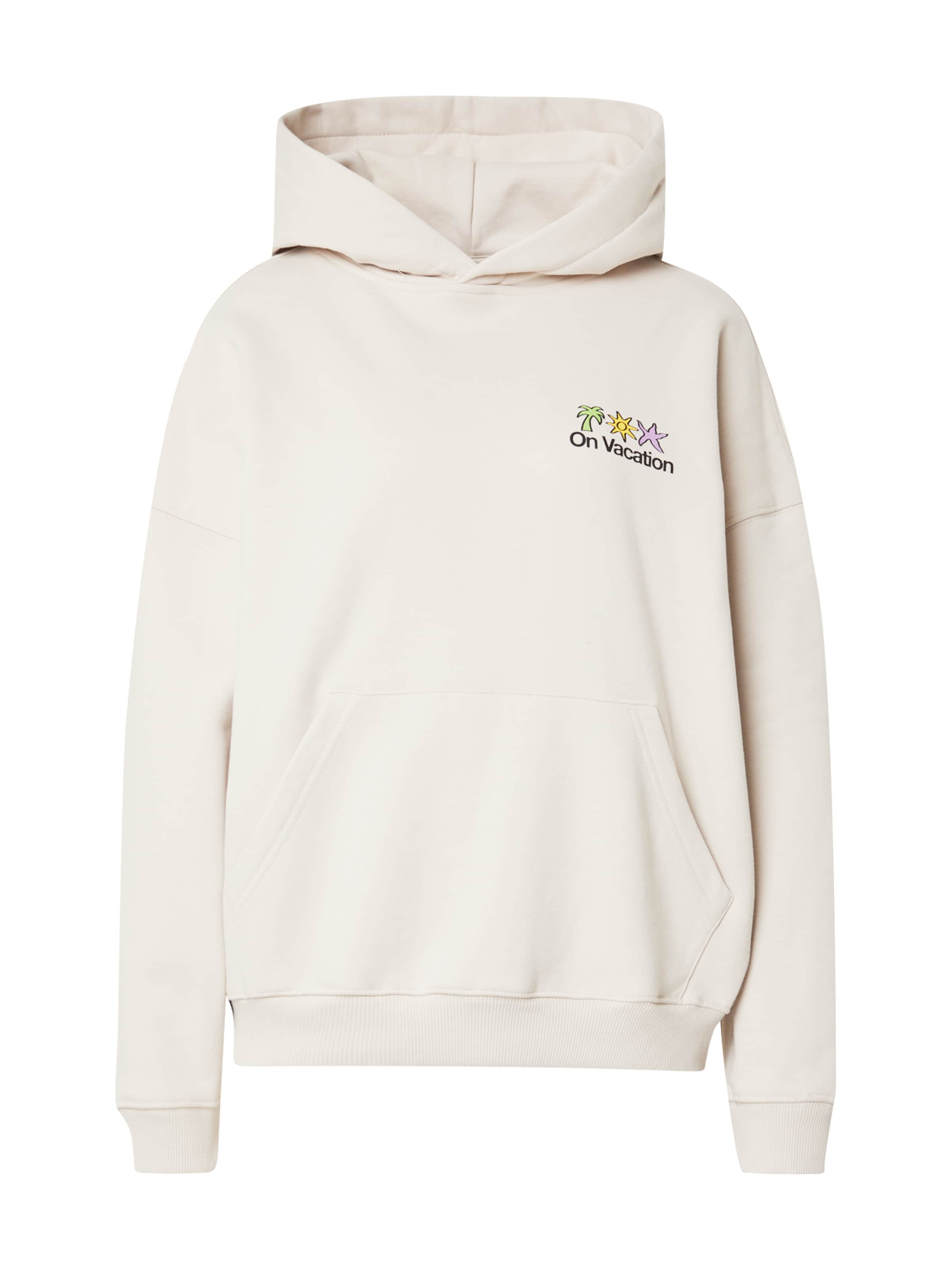 On Vacation Sweatshirt 'Holiday Service' in Weiß: Vorderseite