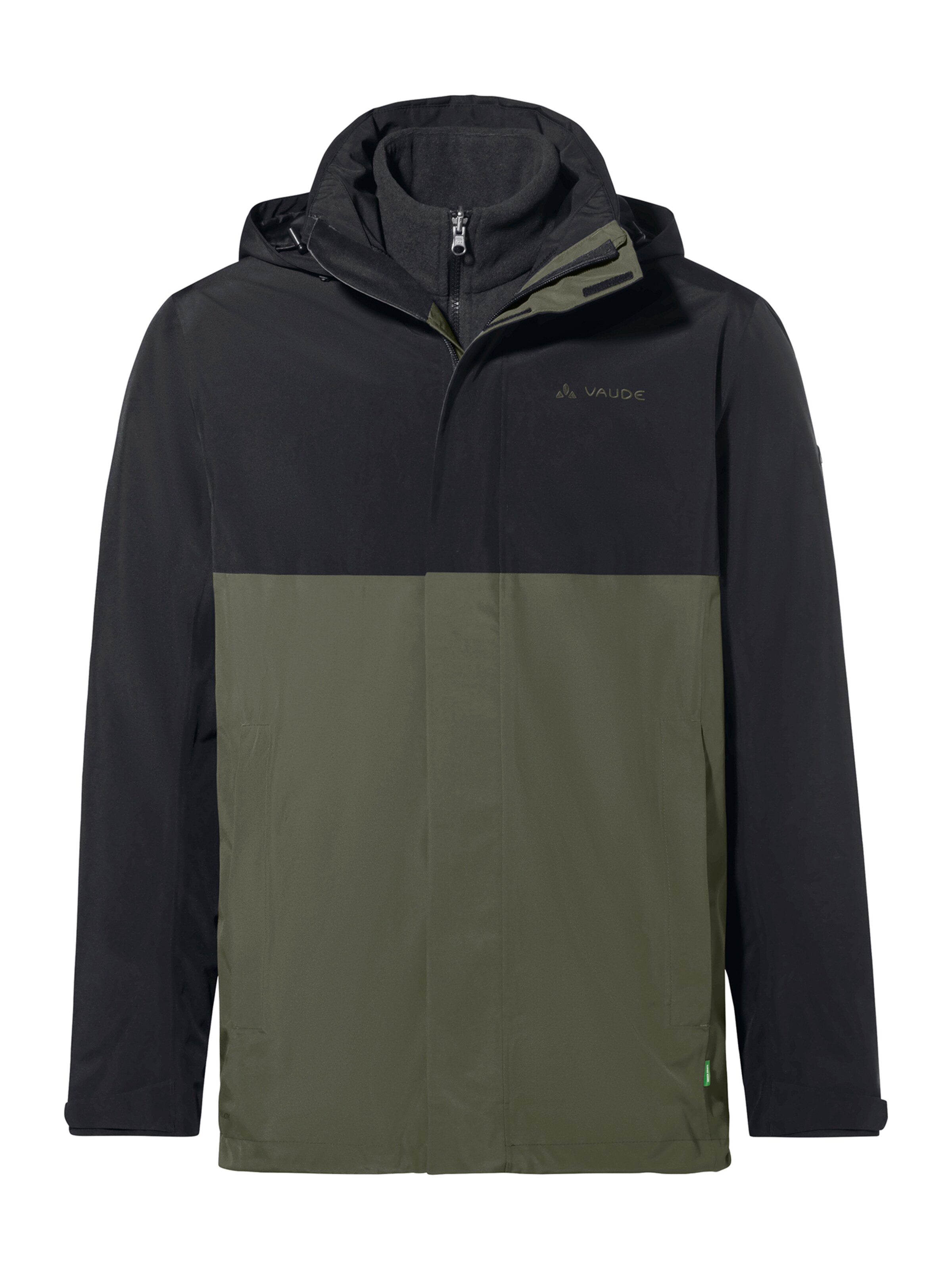 VAUDE Outdoorjacke 'Rosemoor' in Schwarz: Vorderseite