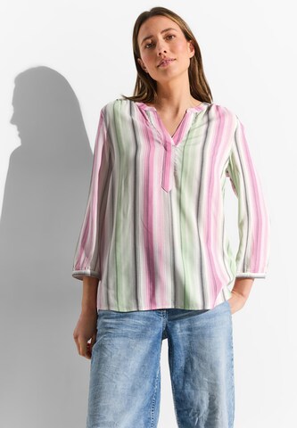 CECIL Blouse in Mixed colors: front