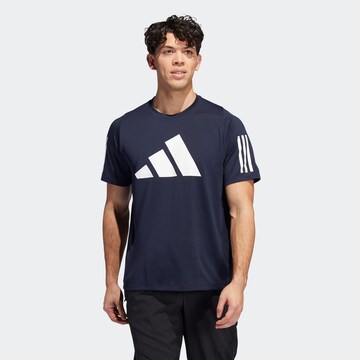 T-Shirt fonctionnel 'FreeLift' ADIDAS PERFORMANCE en bleu : devant