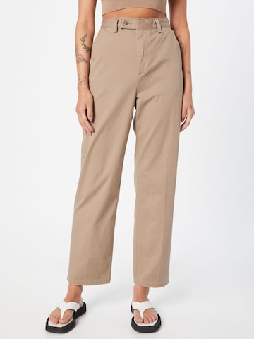 LEVI'S ® Normalny krój Spodnie w kant 'Math Club Slacks' w kolorze brązowy: przód